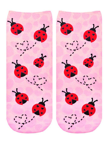 Living Royal Socks Ankle Love Bug Ankle Socks
